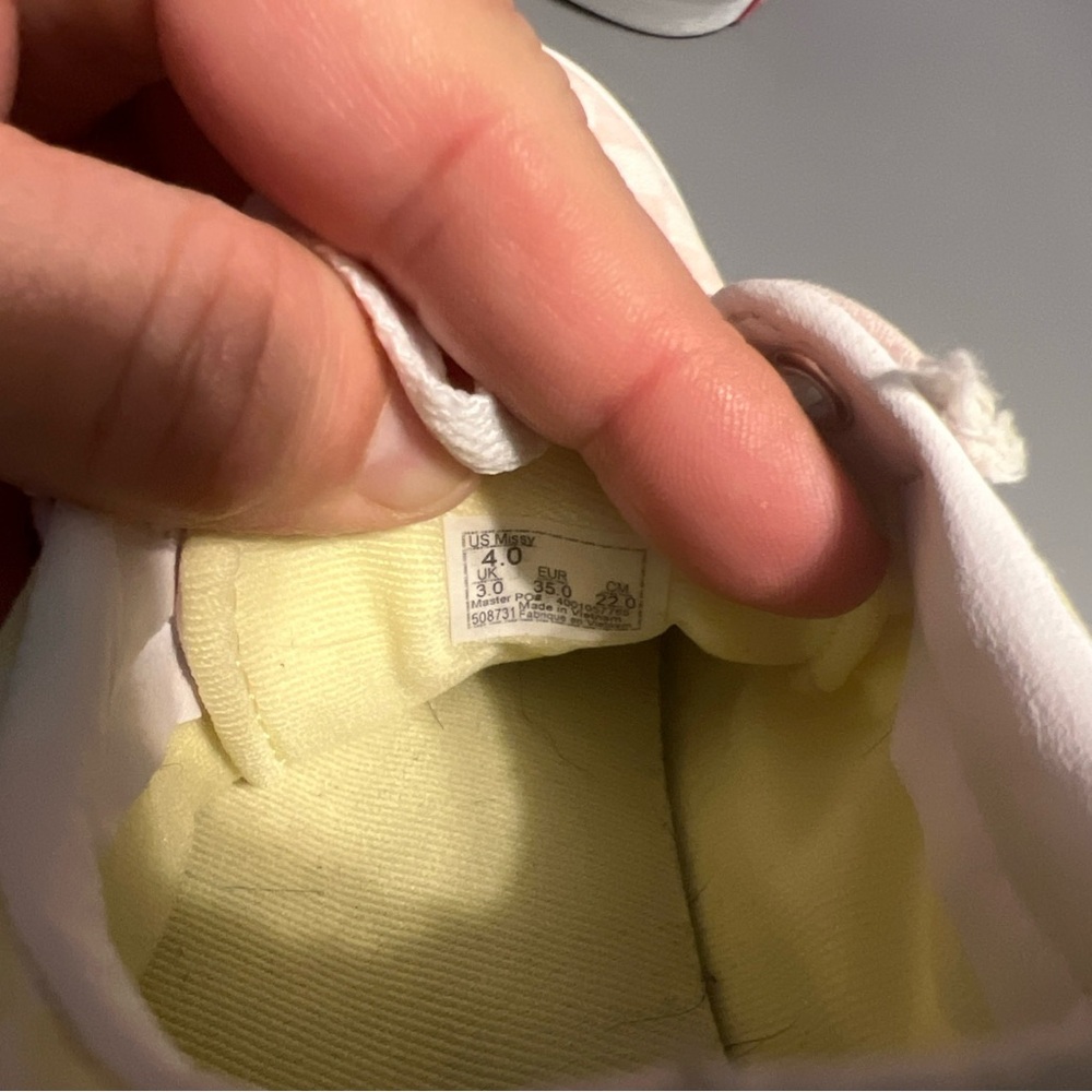 Vans Off The Wall Ward Multi/white Ckrbrd Missy`s Skate Sneakers Sz 4 Pastel - Picture 8 of 8